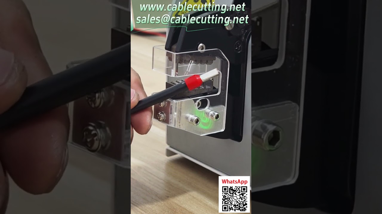 【65EC Tam Elektrikli Kablo Sıkma Makinesi】2.5 Ton Güç ile 16mm²'ye Kadar Dikey Sıkma – Boru Tipi Terminal İncelemesi