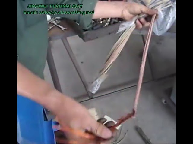 Otomatik Kullanılmış Bakır Kablo Sıyırma Makinası