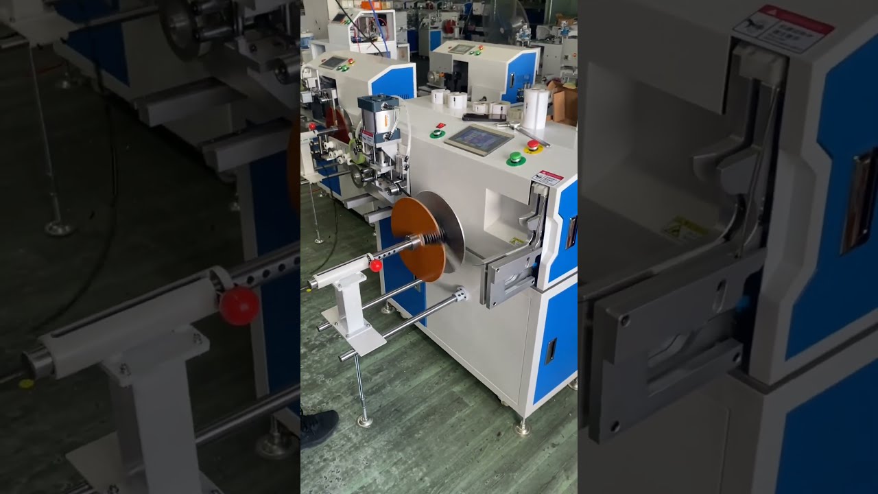 Tam Otomatik Tel Sayma, Sıralama, Kesme, Bobinleme ve Bağlama Makinesi (1-16mm Çap)