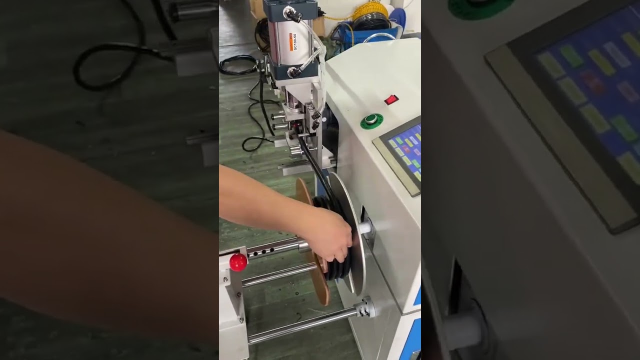 Çok Yönlü Tel Sarma Makinesi: Yeniden Sarma, Hassas Ölçüm, Ayarlanabilir Hız ve Düzenli Sıralama #fabrika