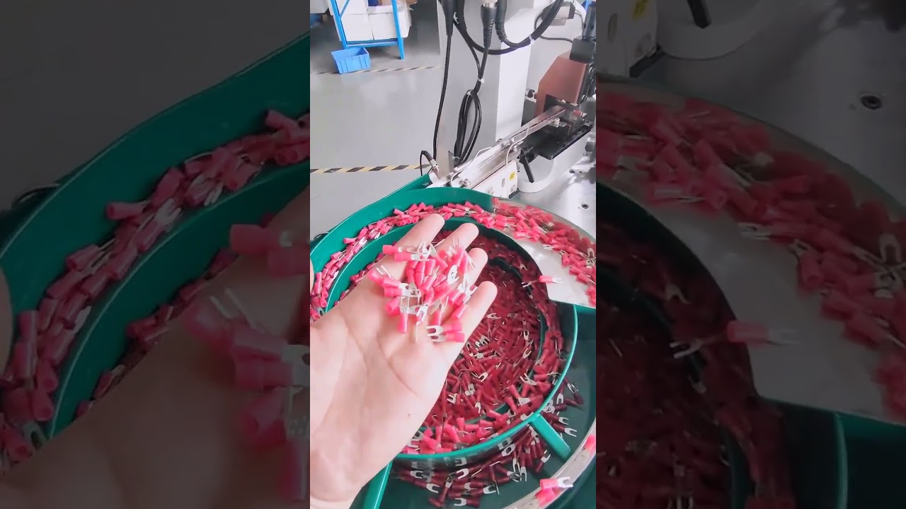 Tam Otomatik Gevşek Parça Yalıtımlı Terminal Kıvırma Makinesi - Fabrika Otomasyonu