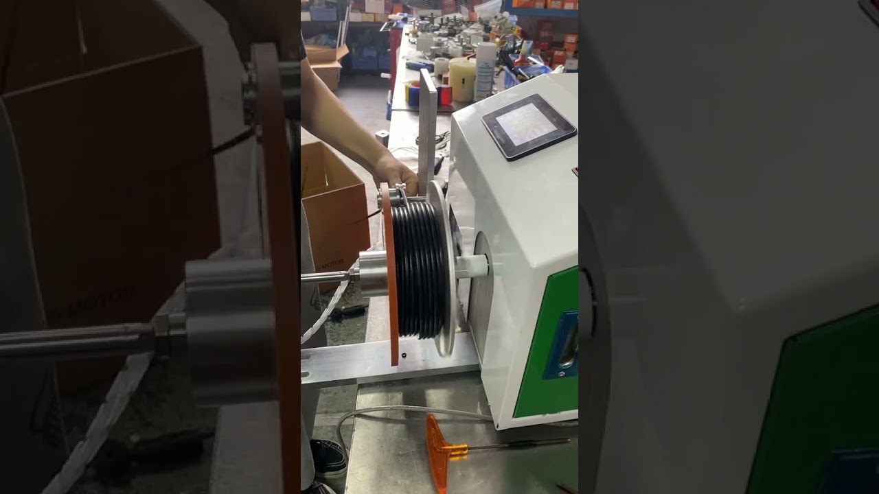 Otomatik Sıralamalı Kablo Sarma Makinesi | Güç Kabloları ve Daha Fazlası İçin Yüksek Verimlilik