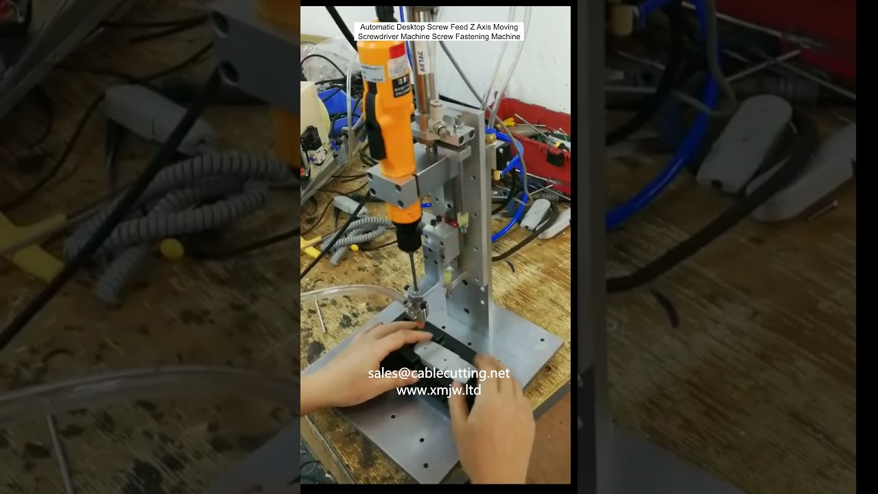 Otomatik Masaüstü Vida Sıkma Makinesi | Z Eksenli Tornavida ile Hassas Montaj