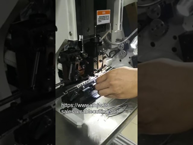 Terminal Konnektör Pres Makinesi - Otomatik Soyma ve Kıvırma İşlemi