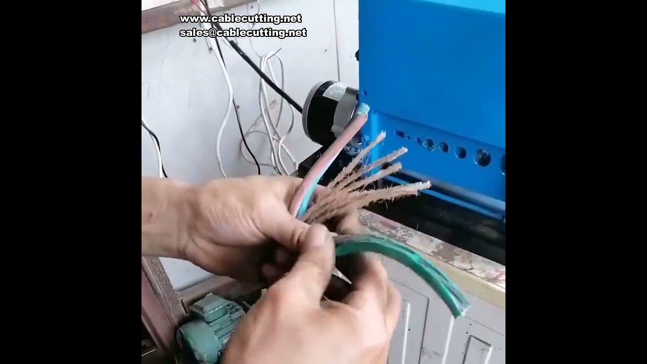 220V Otomatik Elektrikli Kablo Soyma Makinesi 2-32mm - Alüminyum & Bakır Tel Sıyırıcı