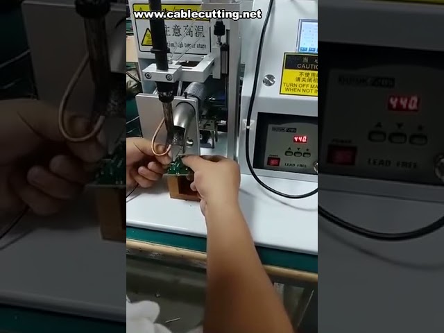 Led Işık Lehim Makinesi | Elektronik Lehimleme & Çoklu Tel Lehim Ekipmanı