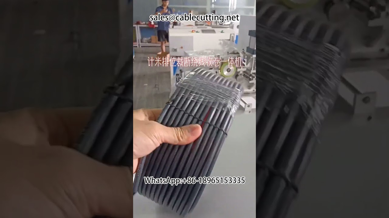 Tel Sarma Makinesi | Metre Sayma ve Sıra Kesimli Sarma & Geri Sarma - Otomatik Tel Paketleme Çözümü