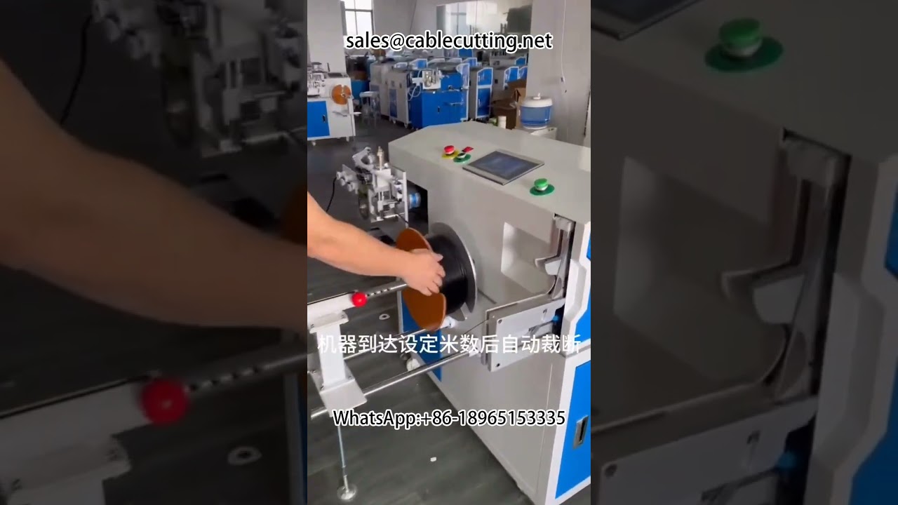 Tel Sarma Makinesi - Metre Sayma, Sıra Kesme ve Bağlama Otomasyonu | Kablo Üretim Çözümleri