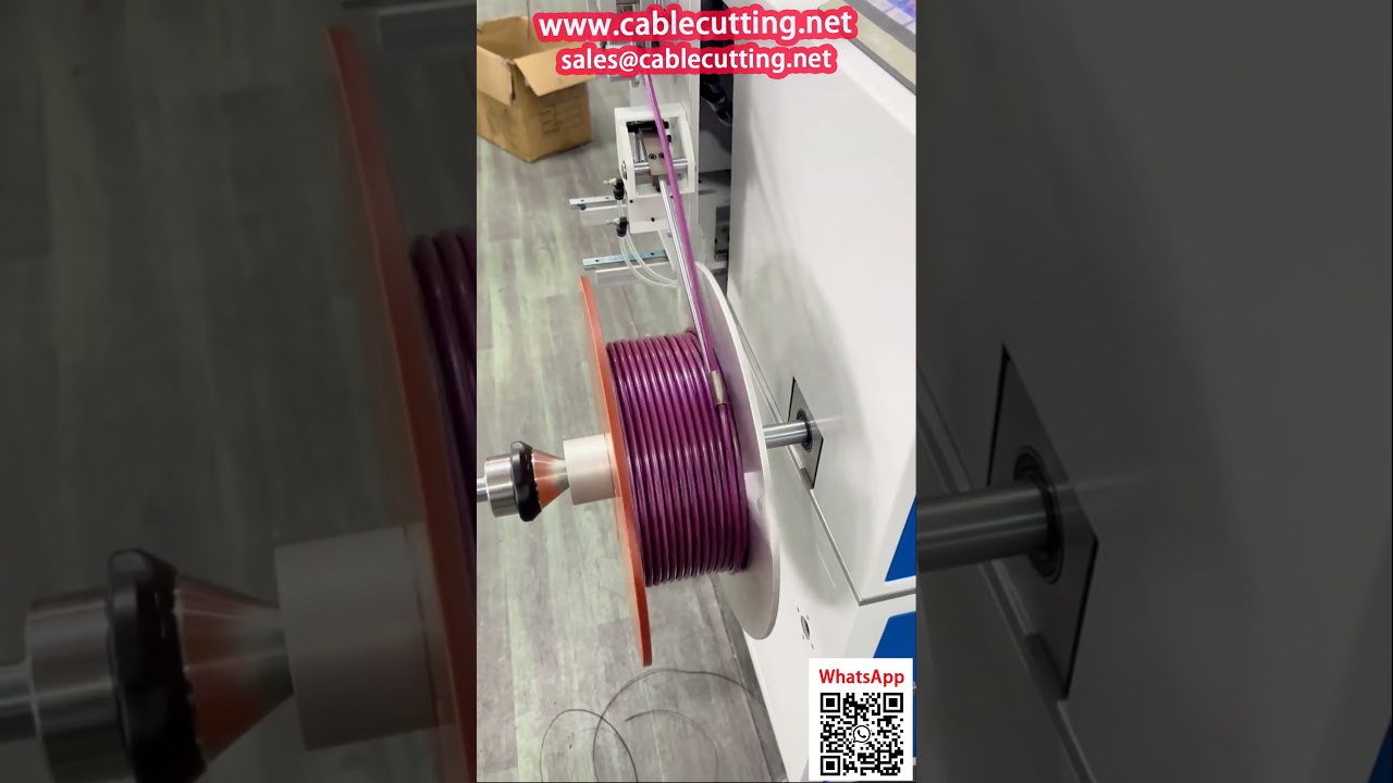 Ses Kabloları için Otomatik Sarma, Sayma ve Hizalama Makinesi