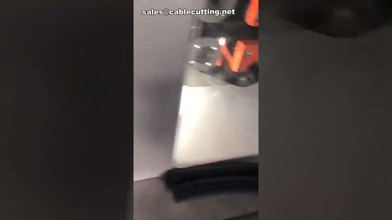 Endüstriyel Kauçuk ve PVC Boru Kesme Makinesi | Oluklu Boru Kesici | Otomatik Boru Kesim