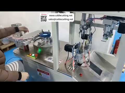 Ethernet Kablosu Dairesel Çift Sarma ve Bağlama Makinesi Yüksek Hızlı Demetleme İşleme
