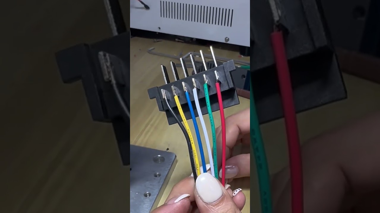 Nadir Altı Kontak Terminal Kaynak İşlemi Gerçek Zamanlı Kablo Demeti Direnç Kaynak Videosu