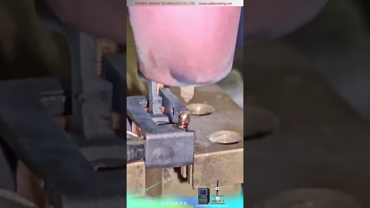 Mikro TIG Ark Kaynak Makinesi — Röle Bobini Teli İçin Temassız Füzyon