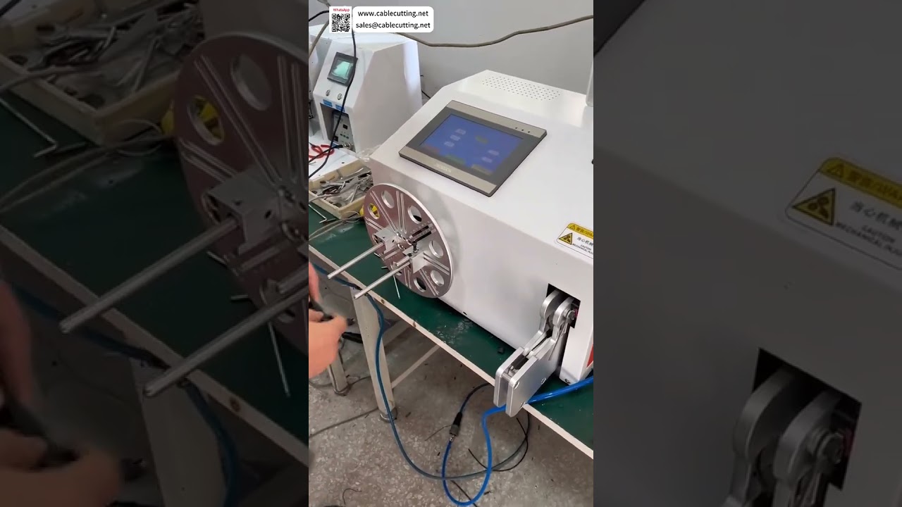 Yarı Otomatik Tel Bağlama Makinesi – Yüksek Hızlı Demetleme ile Kablo Demeti Üretiminde Profesyonel Çözüm