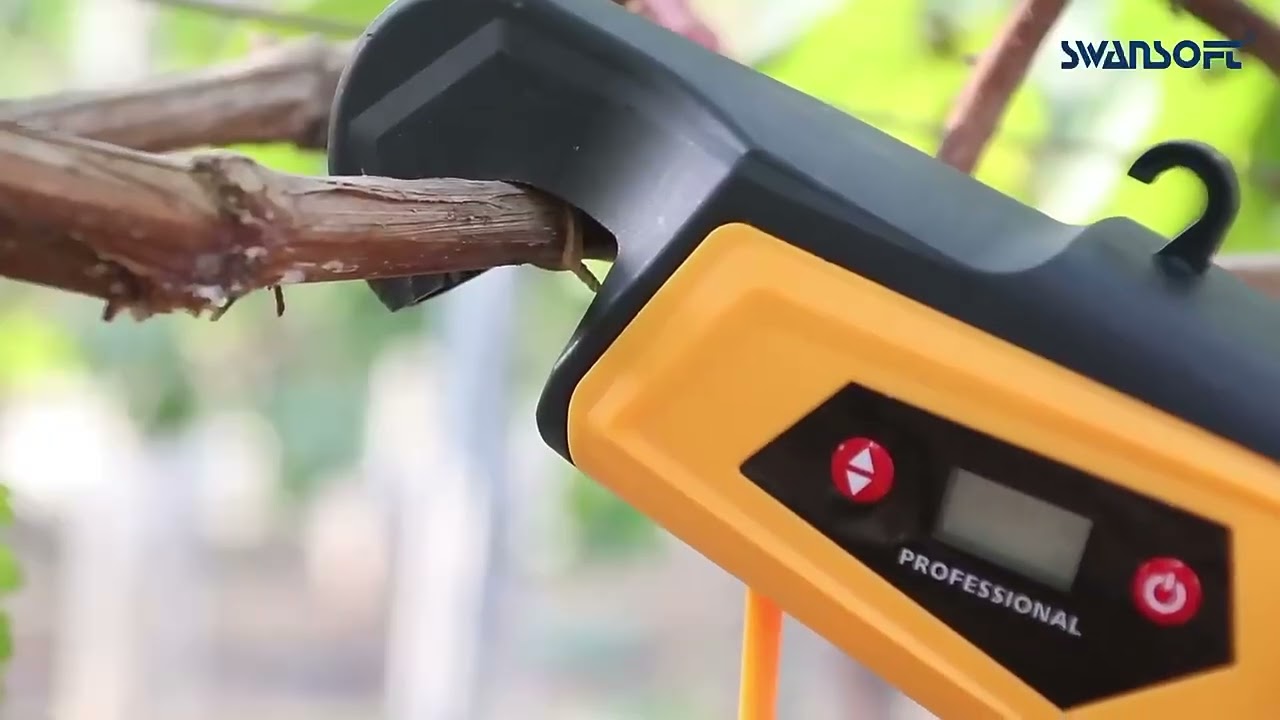 Otomatik Elektrikli Bitki Bağlama Makinesi — Çiftlik ve Bahçe için LED Ekranlı Asma ve Gövde Bağlayıcı
