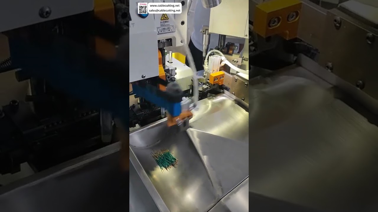 Çift Kafalı Terminal Sıkma Makinesi Tek ve Çift Kafa Sıkma Arasında Kolay Geçiş