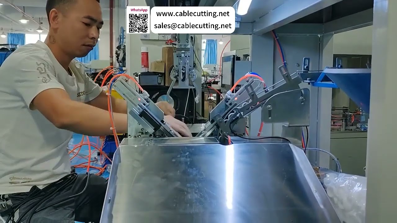 Otomatik Silikon Halka Takma Makinesi — 5 m AC Güç Kablosu Halkaları