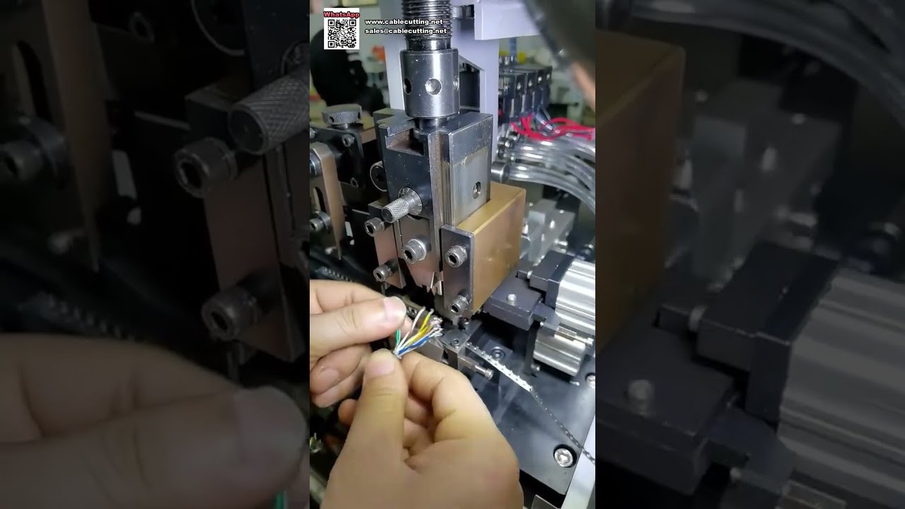 Yatay Soyma ve Krimp Makinesi — 1.0mm Terminal Hassasiyeti