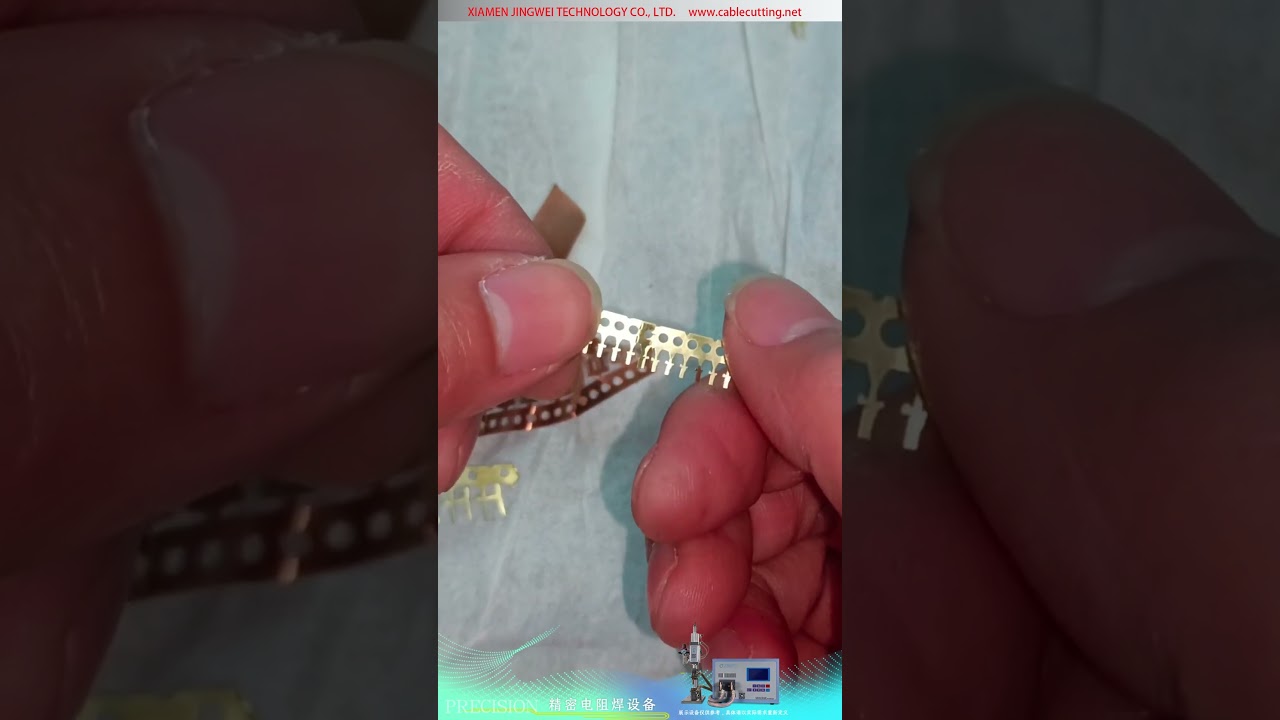 İnverter DC Direnç Punta Kaynak Makinesi — 0.5 mm Pirinç Sac