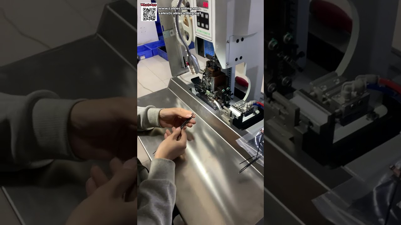 Çok Damarlı Kablo Sıyırma ve Presleme Makinesi Hızlı Hassas Stabil İşçilikten Tasarruf Sağlayan Alet