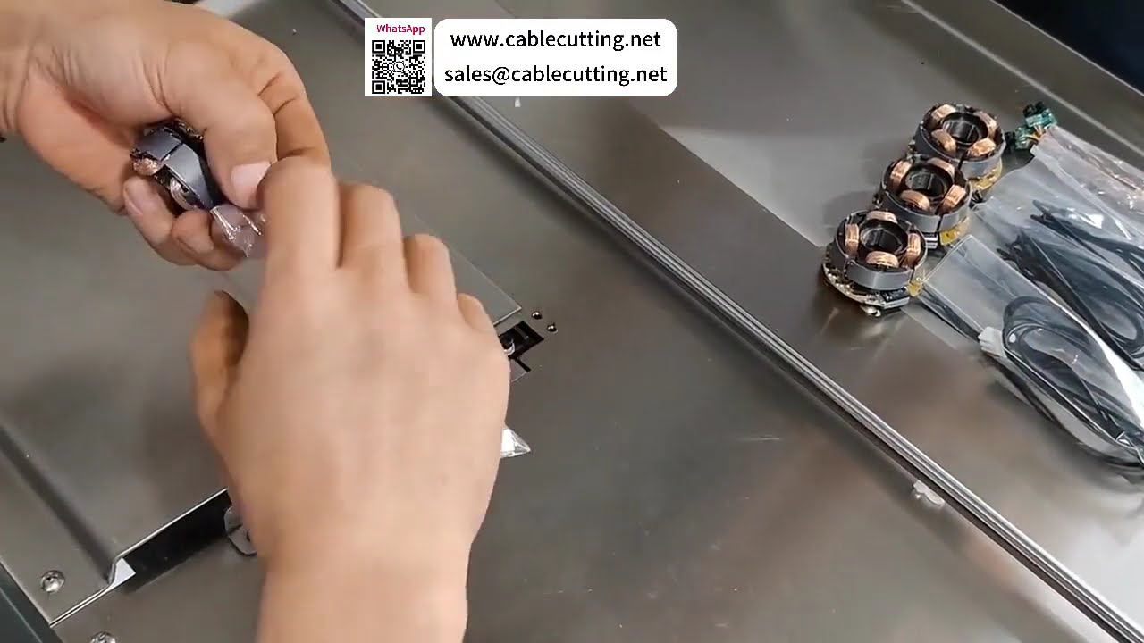 Titreşimli Hazne Naylon Kablo Bağı Makinesi Otomatik Beslemeli Sıkma ve Kuyruk Kesme İşleme Aracı