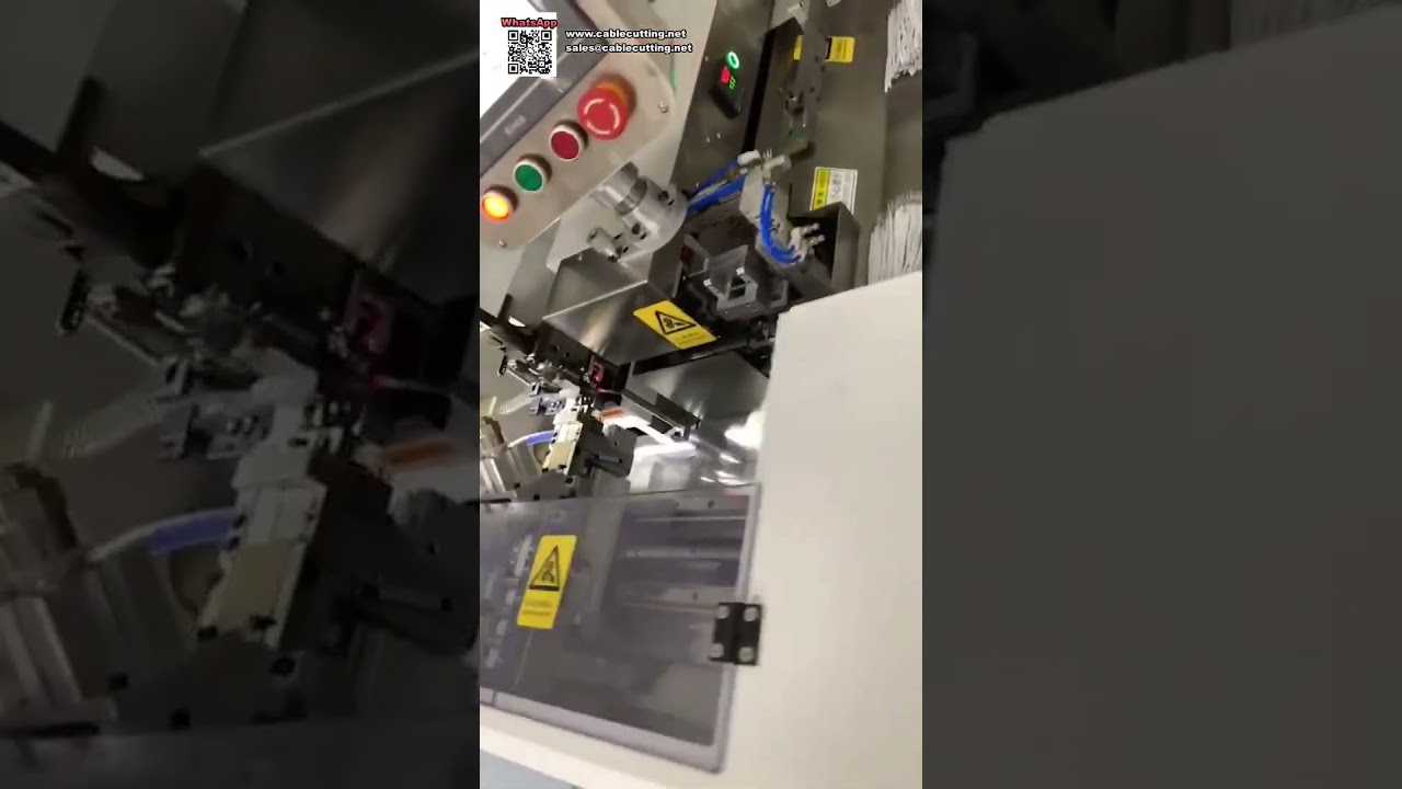 Çift Kafalı Lehimleme ve Krimp Makinesi — Tam Otomatik Kablo İşleme