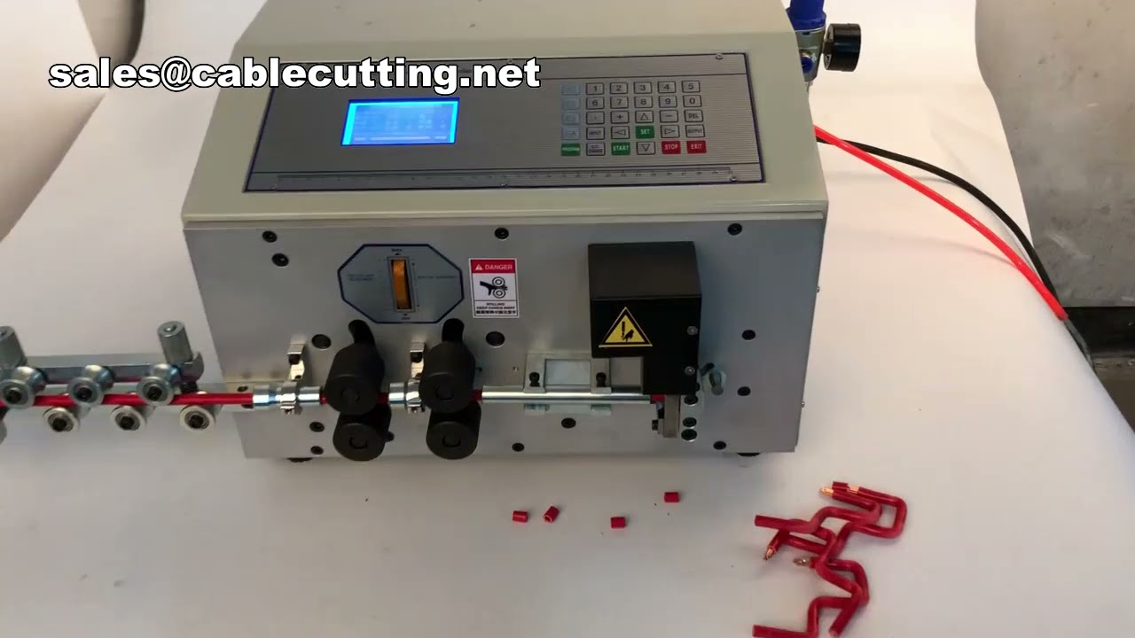 Otomatik Çelik Tel Bükme Makinesi | Endüstriyel Elektrik Teli İşleme