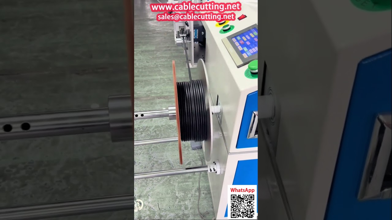 Ağ Kablosu için Otomatik Sayma, Hizalama, Sarma ve Kesme Makinesi | Yüksek Verimlilik