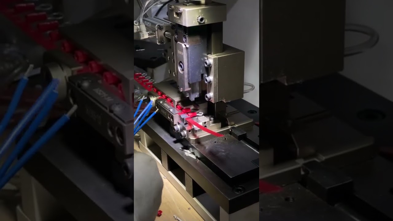 JST Yatay Kıvırma Aplikatörü – 30mm Kıvırma Strok, 22mm Maksimum Besleme | Otomatik Tel İşleme