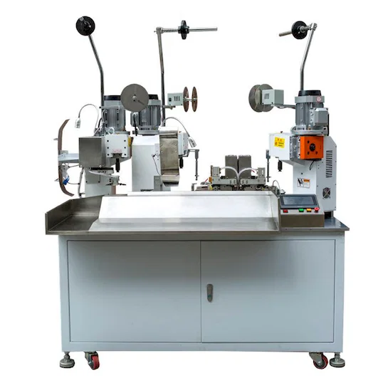 Otomatik Üç Uçlu Terminal Sıkma Makinesi WPM-189