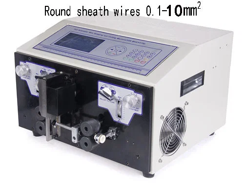 Kılıflı Tel Soyma Kesme Makinesi WPM-09HT1 10mm2